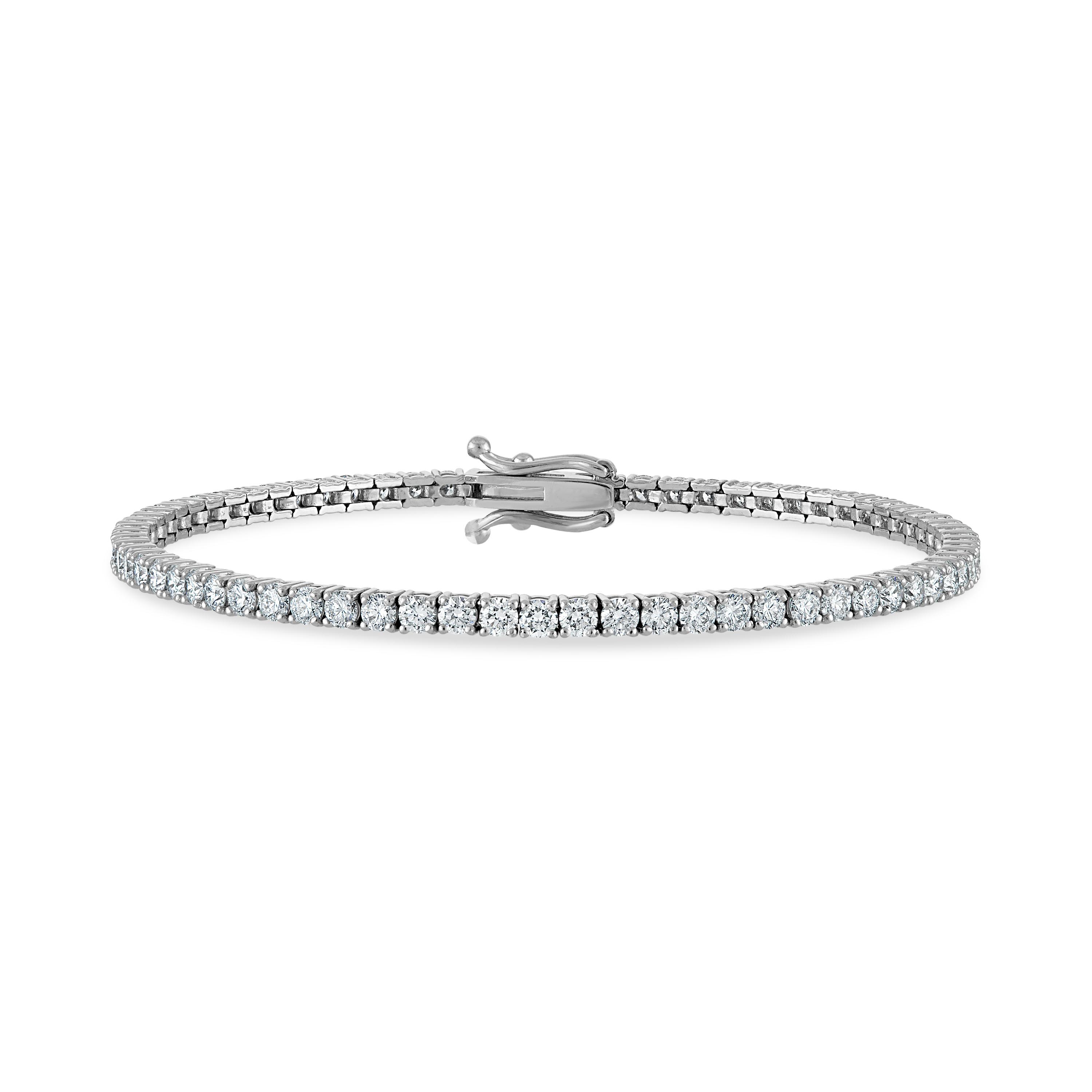 Classic Tennis Bracelet - 4 Carats
