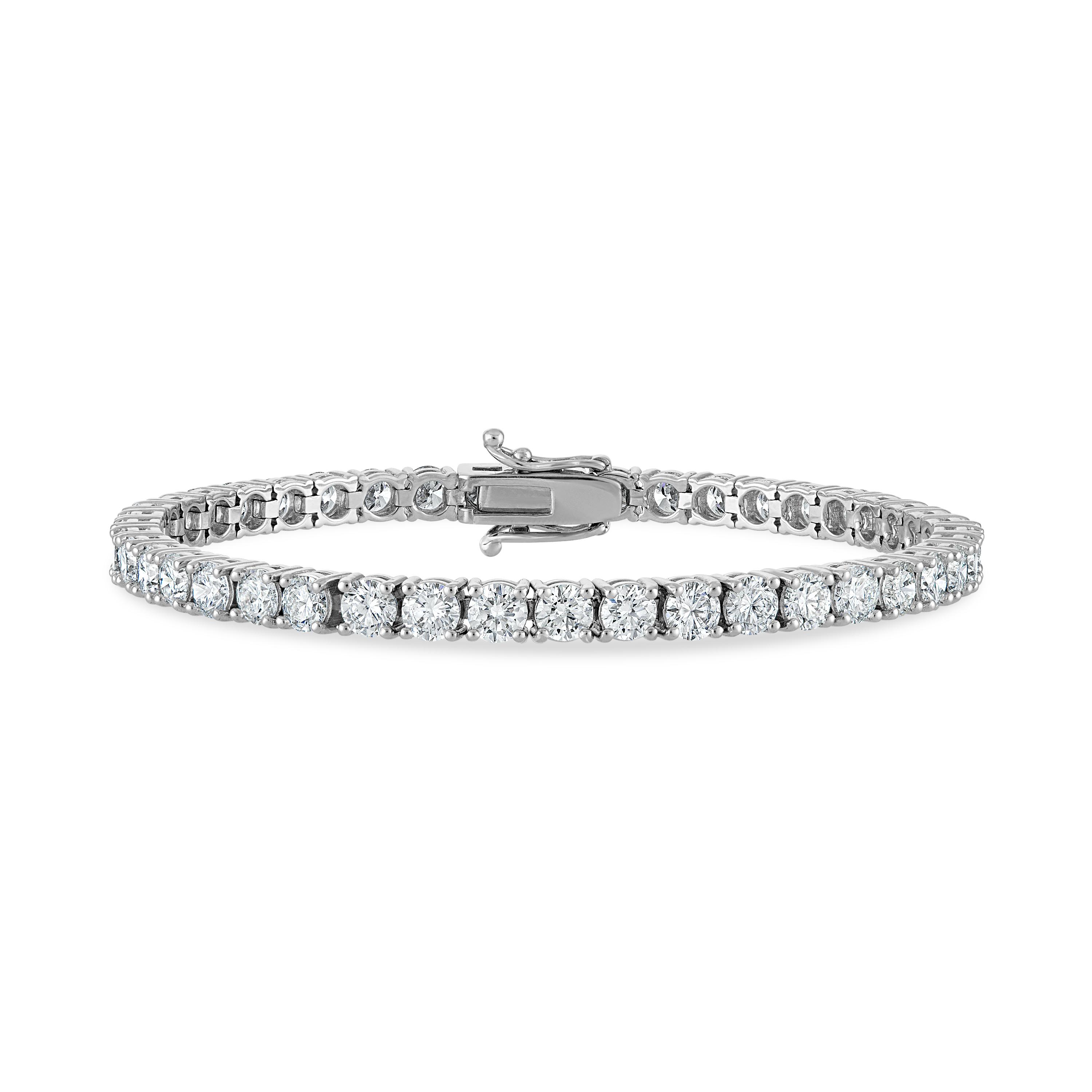 Classic Tennis Bracelet - 8 Carats
