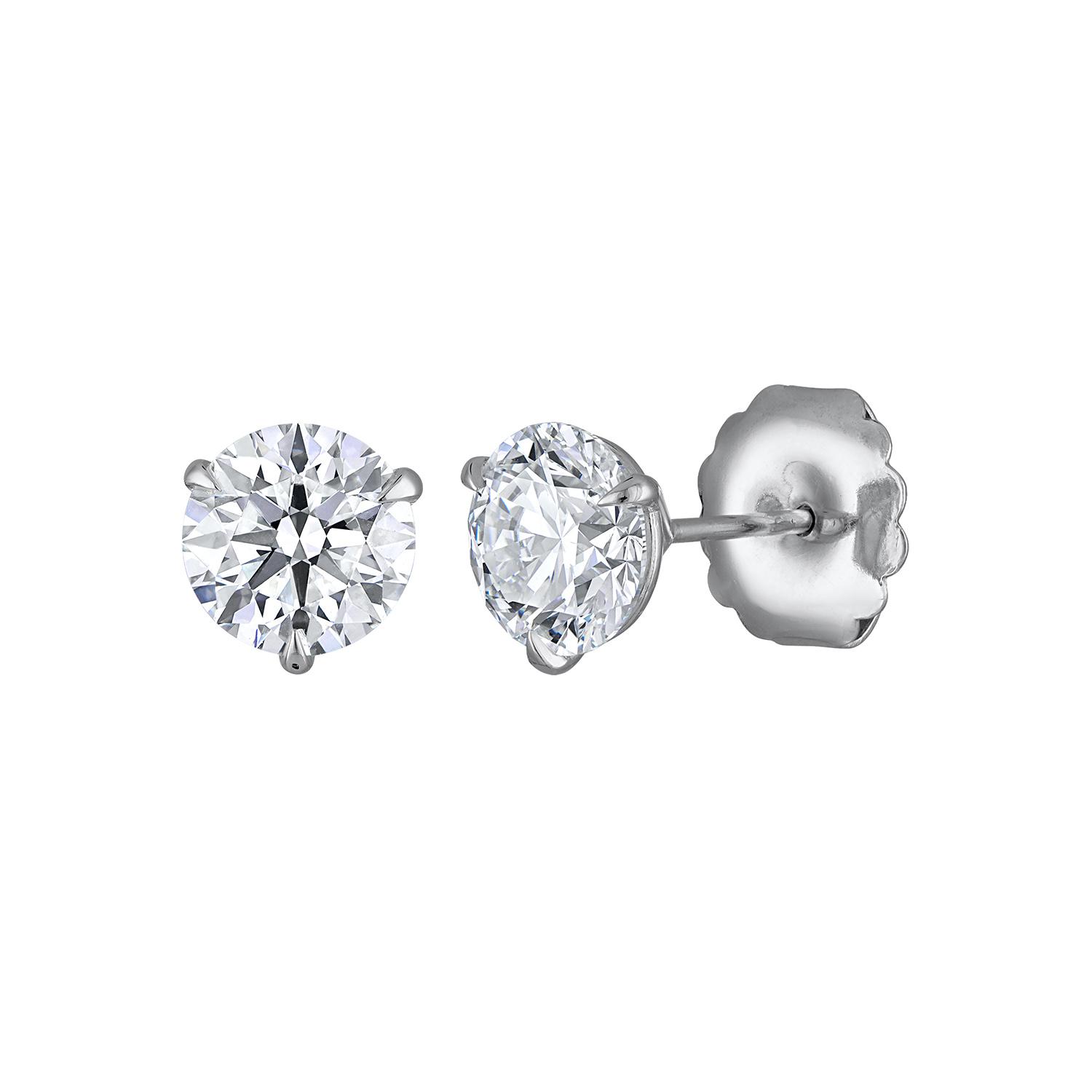 Martini Studs - 4 Total Carats